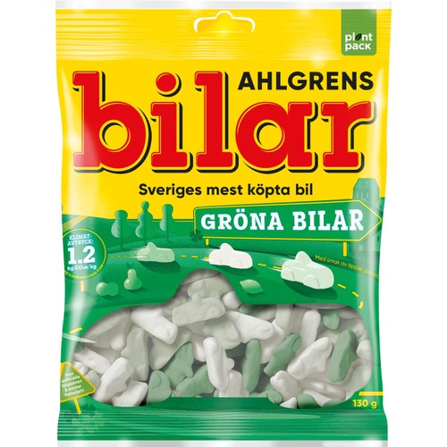 Gröna Bilar 130g Ahlgrens Bilar