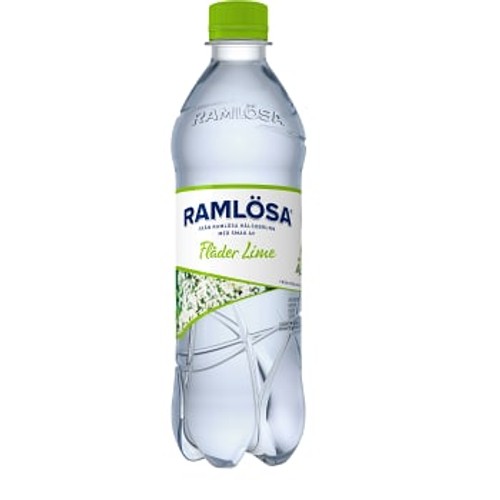 Vatten Kolsyrad Fläder & lime 50cl Ramlösa