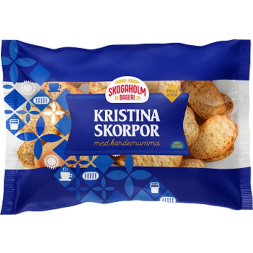 Kristina kardemummaskorpor 400g Skogaholms