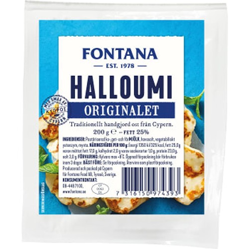 Halloumi Original 200g Fontana