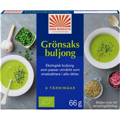 Grönsaksbuljong Ekologisk 6-p Kung Markatta
