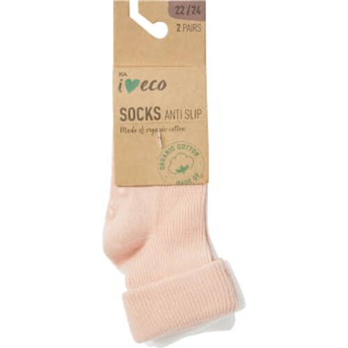 Babysocka London 2p Rosa 22/24 ICA I love eco