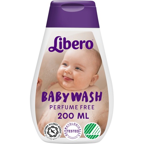 Barntvål Oparfymerad 200ml Miljömärk Libero