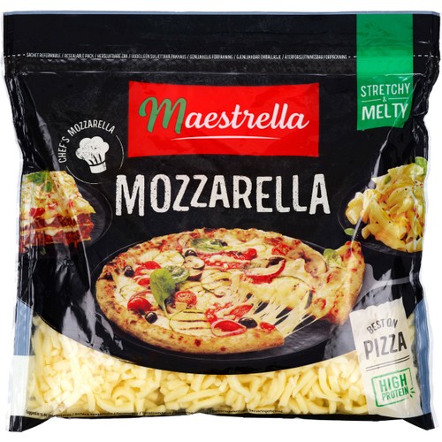 Mozzarella riven 400g Maestrella
