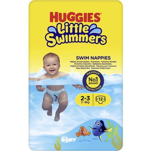 Simblöja Storlek 2-3 3-8kg 12-p Huggies