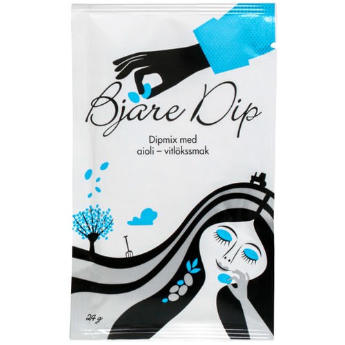 Dipmix med Aioli vitlökssmak 24g Bjäre Chips