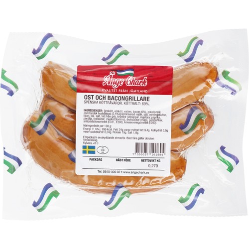 Ost & Bacongrillare 270g Änge Chark