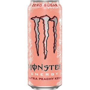 Ultra Peachy Keen Zero Energidryck, Burk
