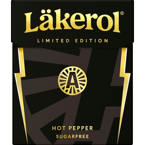 Pastillask Classic Hot Pepper 25g Läkerol