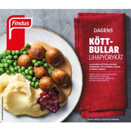 Köttbullar med mos 400g Findus