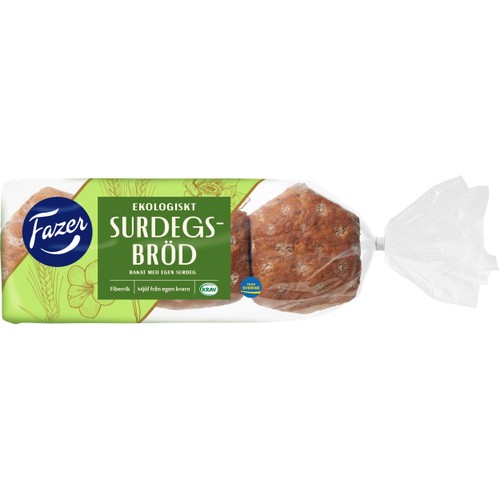 Surdegsbröd Eko 350g Fazer