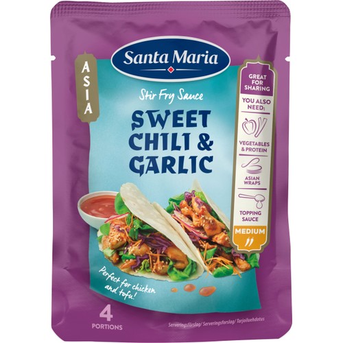 Stir Fry Sauce Sweet Chili Garlic 100g Santa Maria