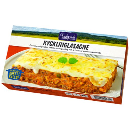 Kycklinglasagne 390g Dafgård