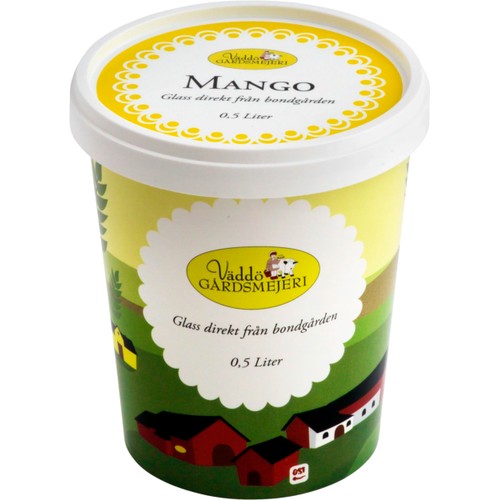 Mangoglass 500ml Väddö Gårdsmejeri