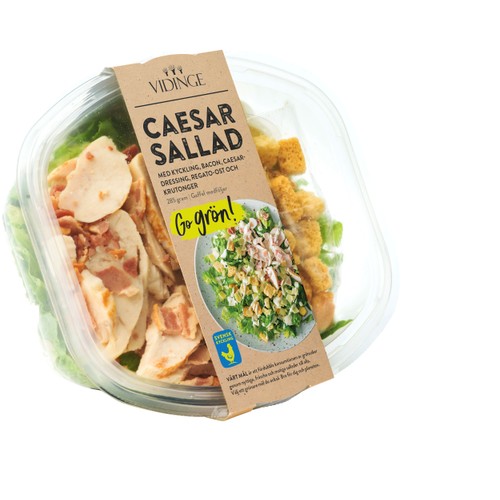 Caesarsallad med kyckling 285g Vidinge