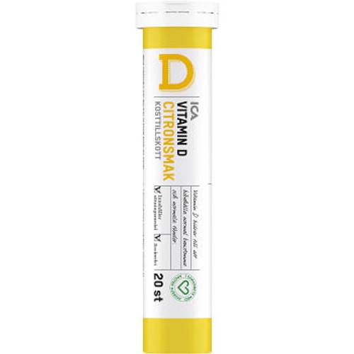 Vitamin D brus 20-p ICA