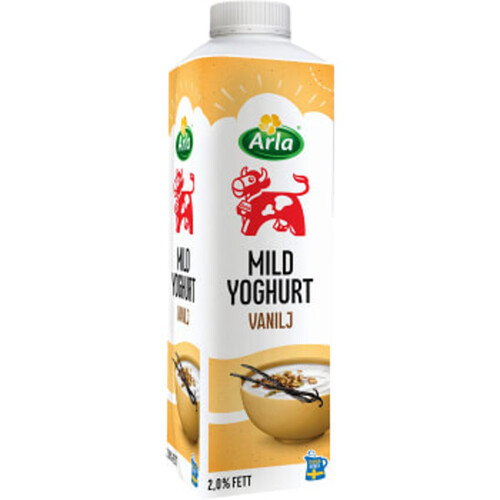 Vaniljyoghurt mild 2% 1000g Arla Ko®