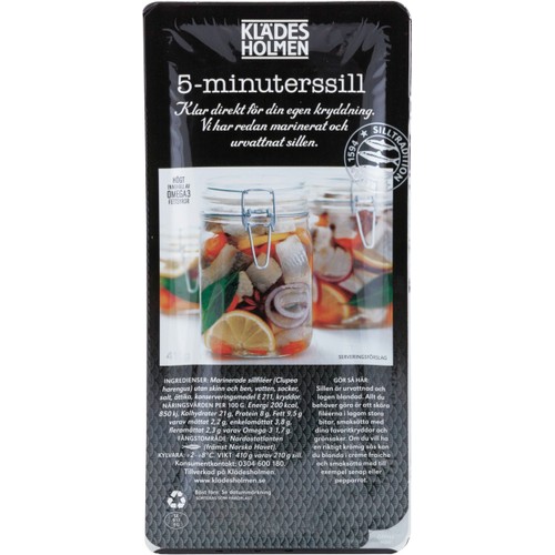 5-minuterssill 410g Klädesholmen