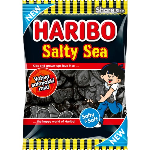 Lakrits Salty Sea 170g Haribo