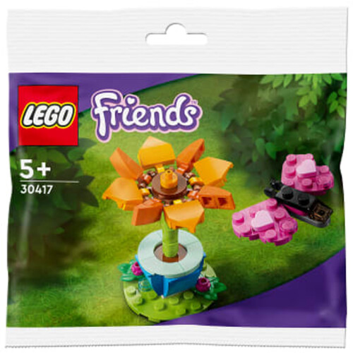 LEGO Friends Trädgårdsblomma och fjäril 30417