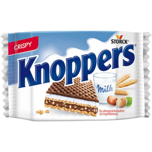 Kex Hasselnöt/Choklad 25g KNOPPERS
