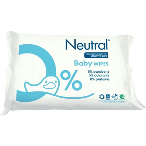 Tvättservetter Baby 63-p Neutral