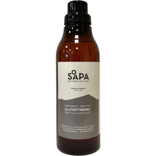 Alltvättmedel Parfymfritt 750ml Västerbottenssåpa