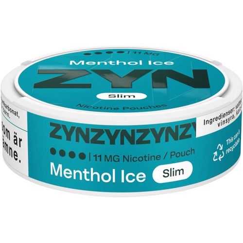 Zyn Menthol Ice Slim 11mg S4 14g