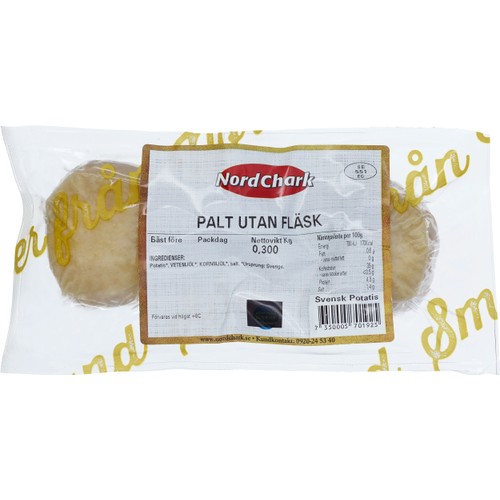 Palt utan fläsk 300g Nordchark