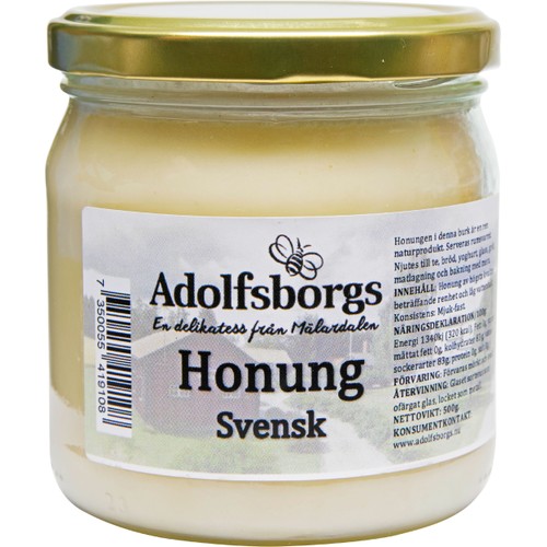 Honung Svensk 500g Adolfsborgs