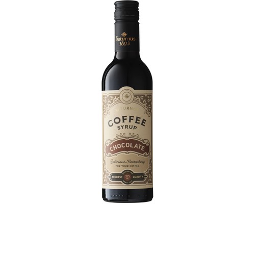 Kaffesirap Chocolate 375ml Saturnus 1893
