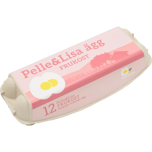 Ägg Frukost Frigående L 12-p Pelle&Lisa