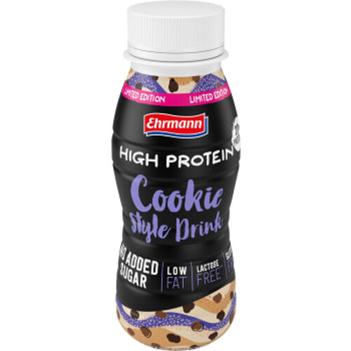 Proteindryck Cookie 205ml Laktosfri Ehrmann High Protein