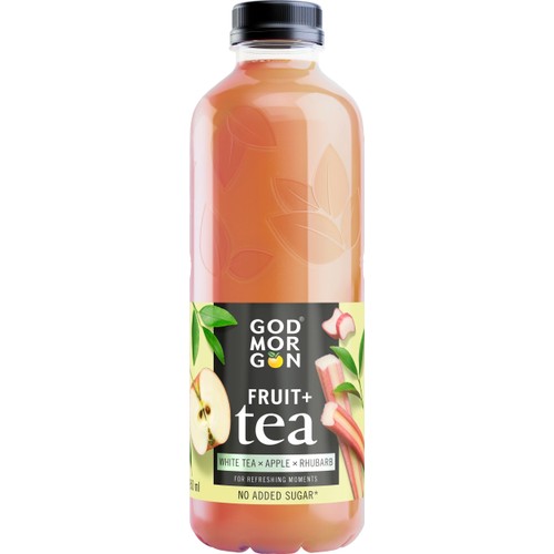 Fruktdryck Vitt te Äpple Rabarber 850ml God Morgon®