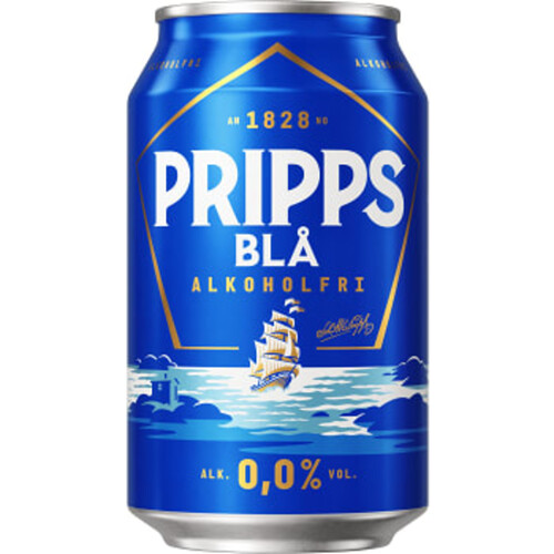 Öl Alkoholfri 33cl Pripps Blå