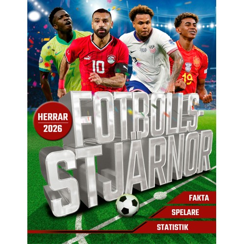 Fotbollsstjärnor : herrar 2026