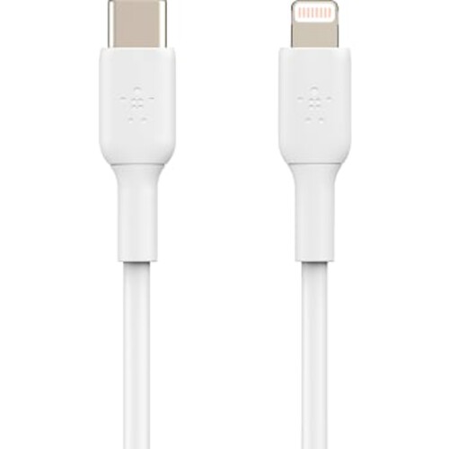 USB-C till Lightning 1m vit