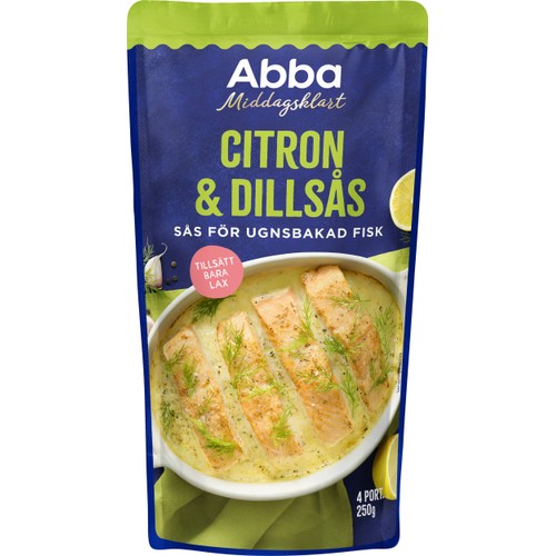 Citron Dillsås 250g Middagsklart Abba