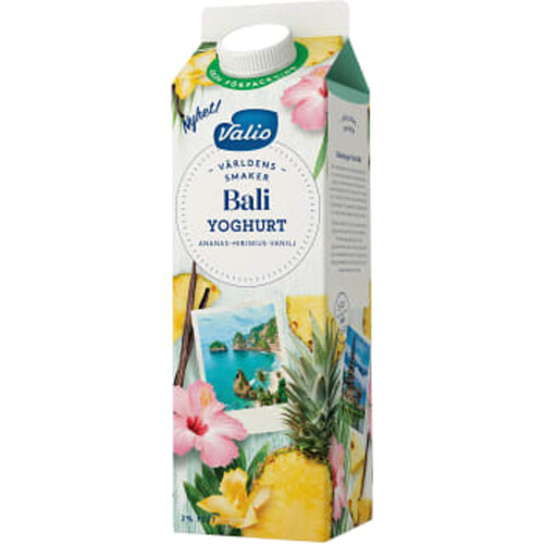 Yoghurt Världens smaker Bali 2% 1000g Valio