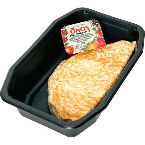 Pannkakor Med Jordgubbssylt ca 300g ICA Kvantum Lerum