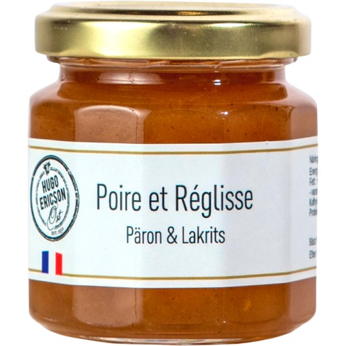 Marmelad Päron & Lakrits 125g Hugo Ericson Ost