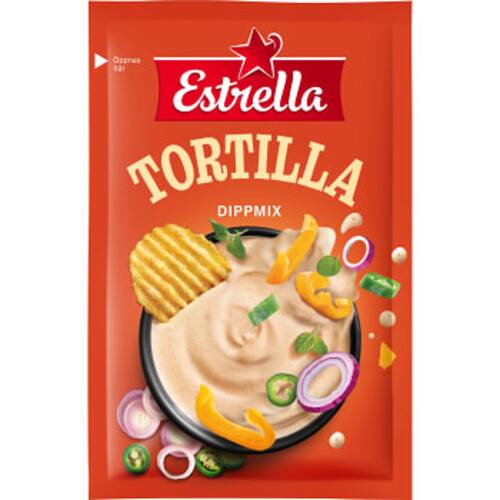 Dippmix Tortilla 28g Estrella