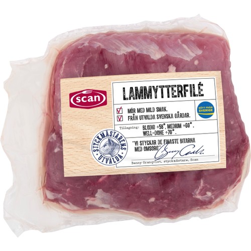 Lammytterfilé Färsk ca 460g Scan