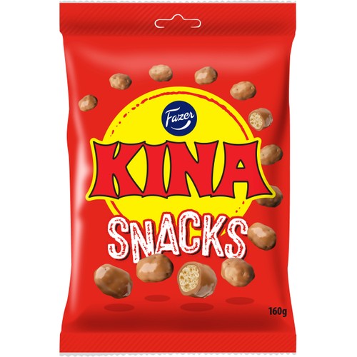 Kina Röd Snacks 160g Fazer