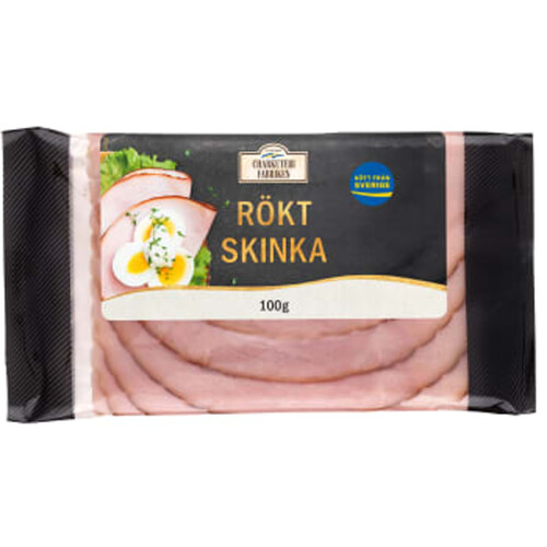 Skinka Rökt 100g Charkuterifabriken