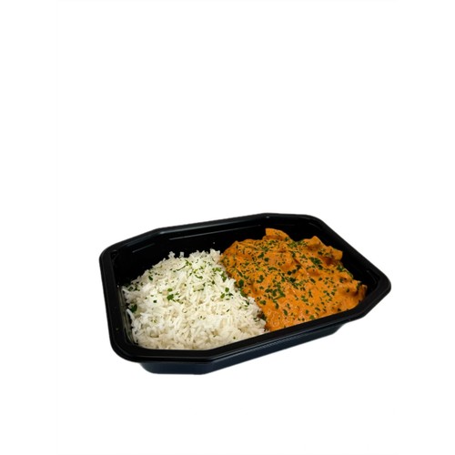 Korvstroganoff,ris