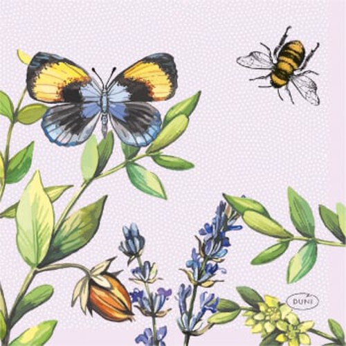 Servetter Cheery Butterflies 20st Duni