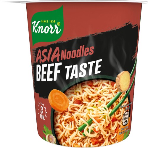 Asia Noodles nudelkopp biff 63g Knorr