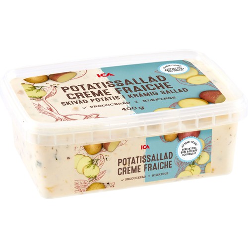 Potatissallad Crème Fraiche 400g ICA