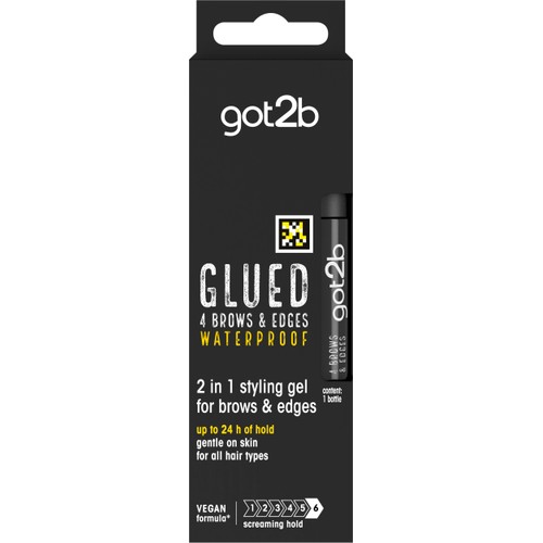 Stylinggel Glued 4 Brows & Edges 2+1 Vattenfast 16ml Got2B Schwarzkopf